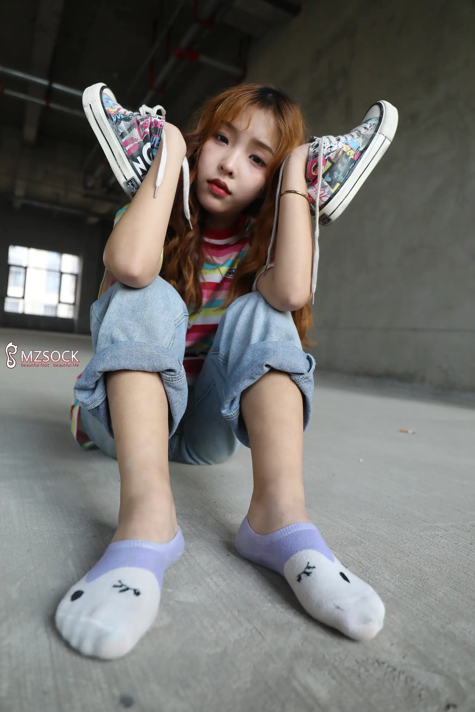 [Mzsock] Love beautiful feet NO.206 ella#[74P]-52