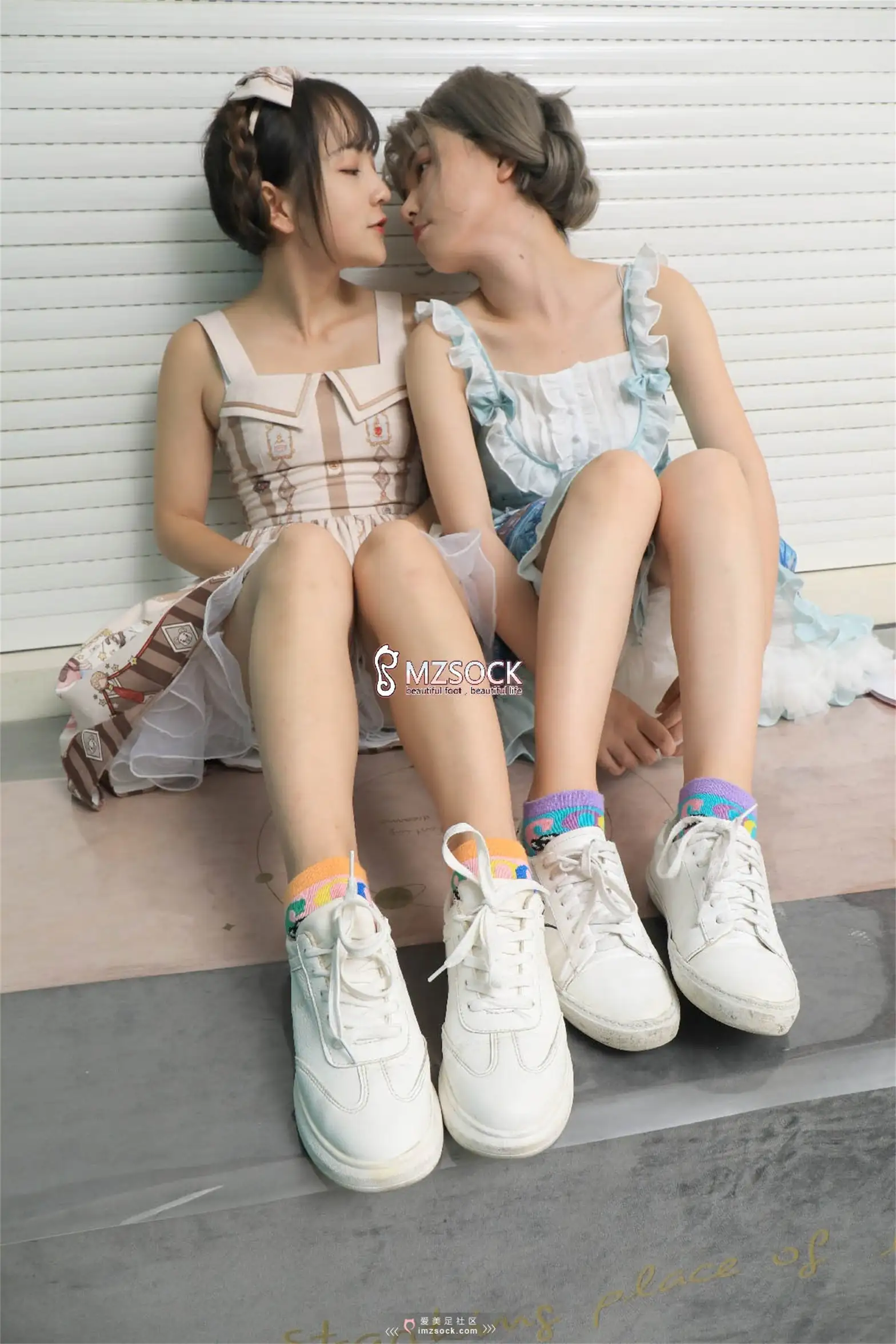 [Mzsock] Love beautiful feet NO.054 Doudou#[71P]-38