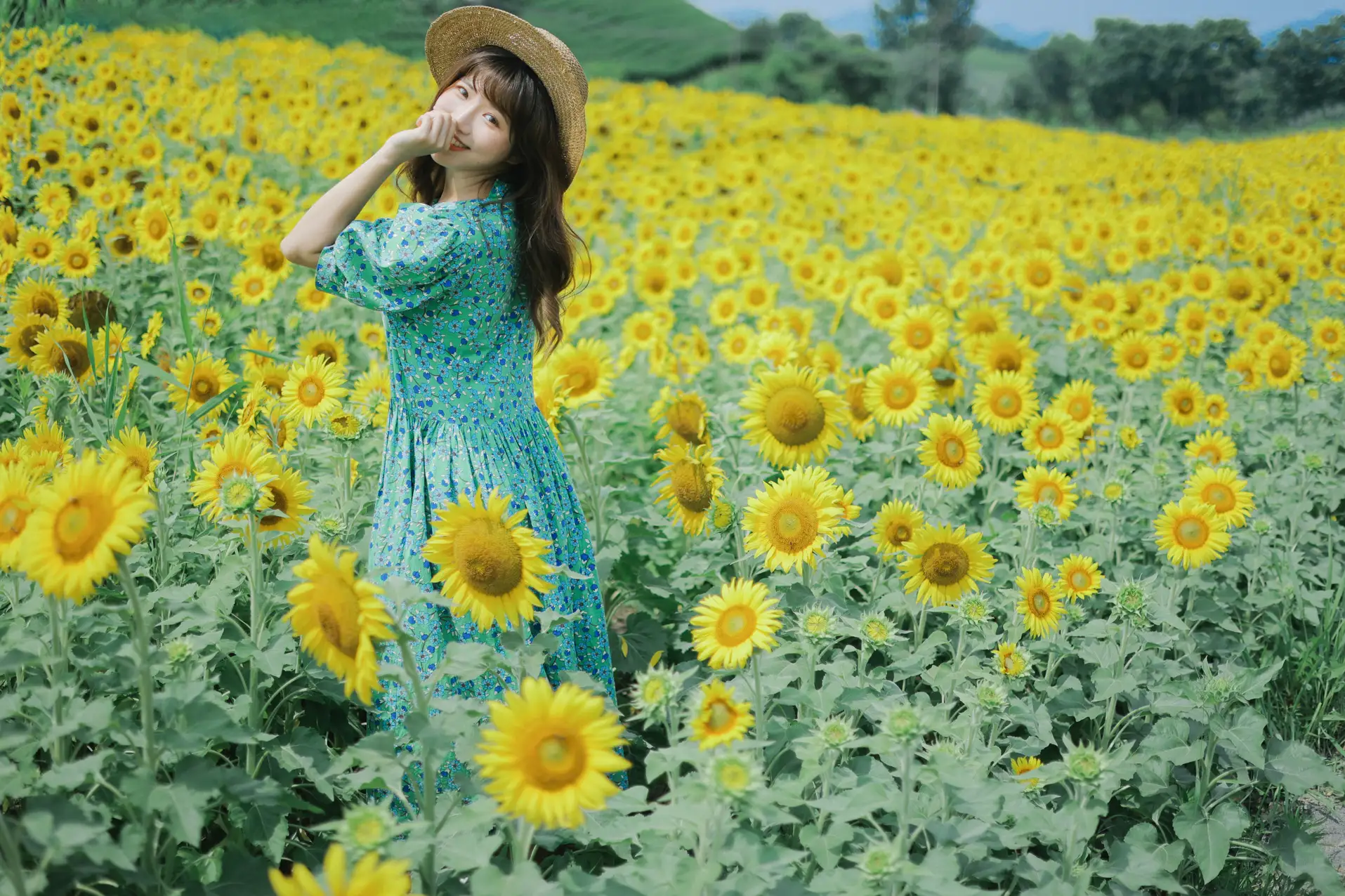 [YITUYU] 2022.07.12 Vol.1458 – Sunflower Summer Fatty Blue-#[33P]-3