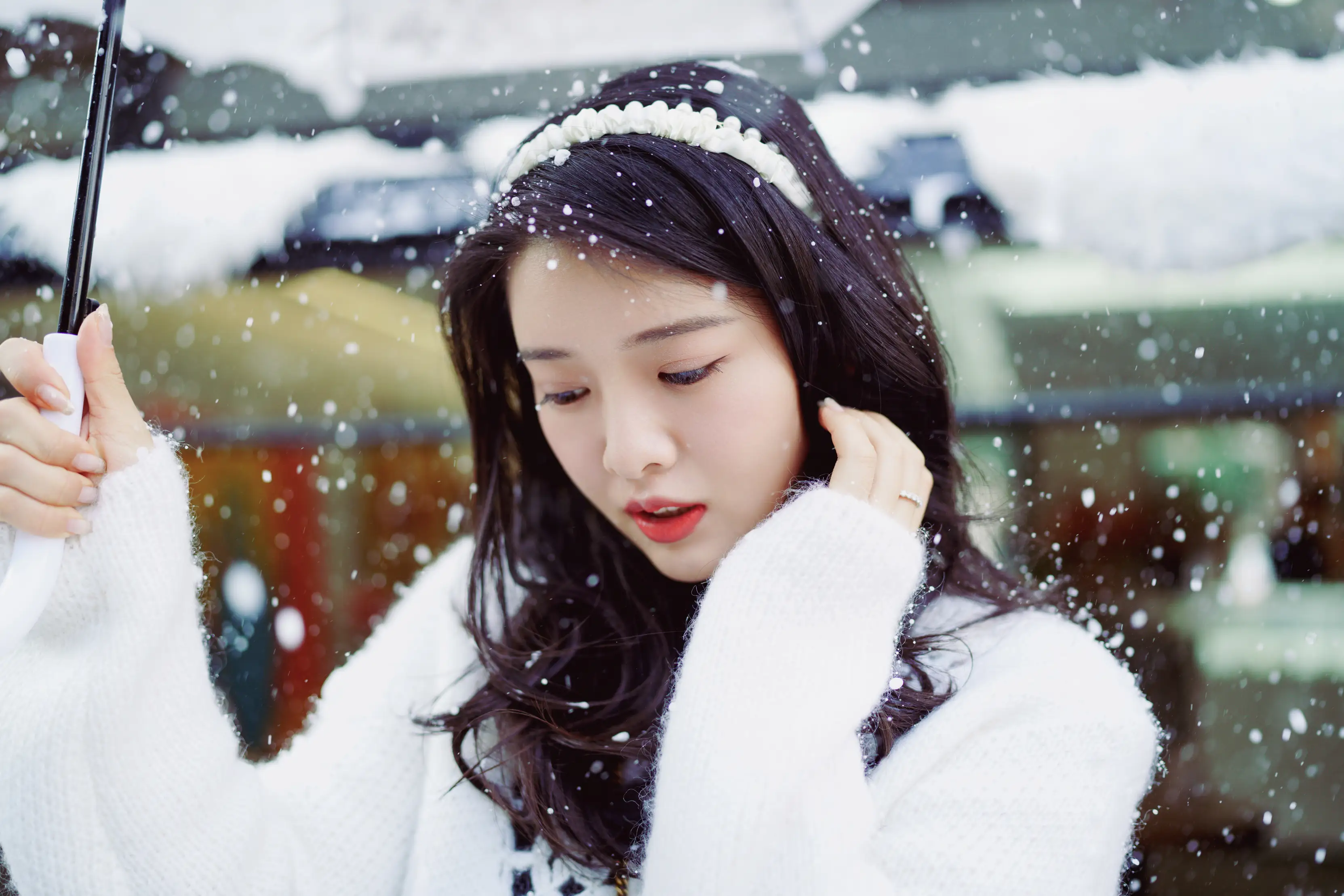 [YITUYU] 2022.01.29 Vol.722 – Jingle Bell, Christmas scenery themed portrait photography Meow meow meow is Jin'er#[61P]-17